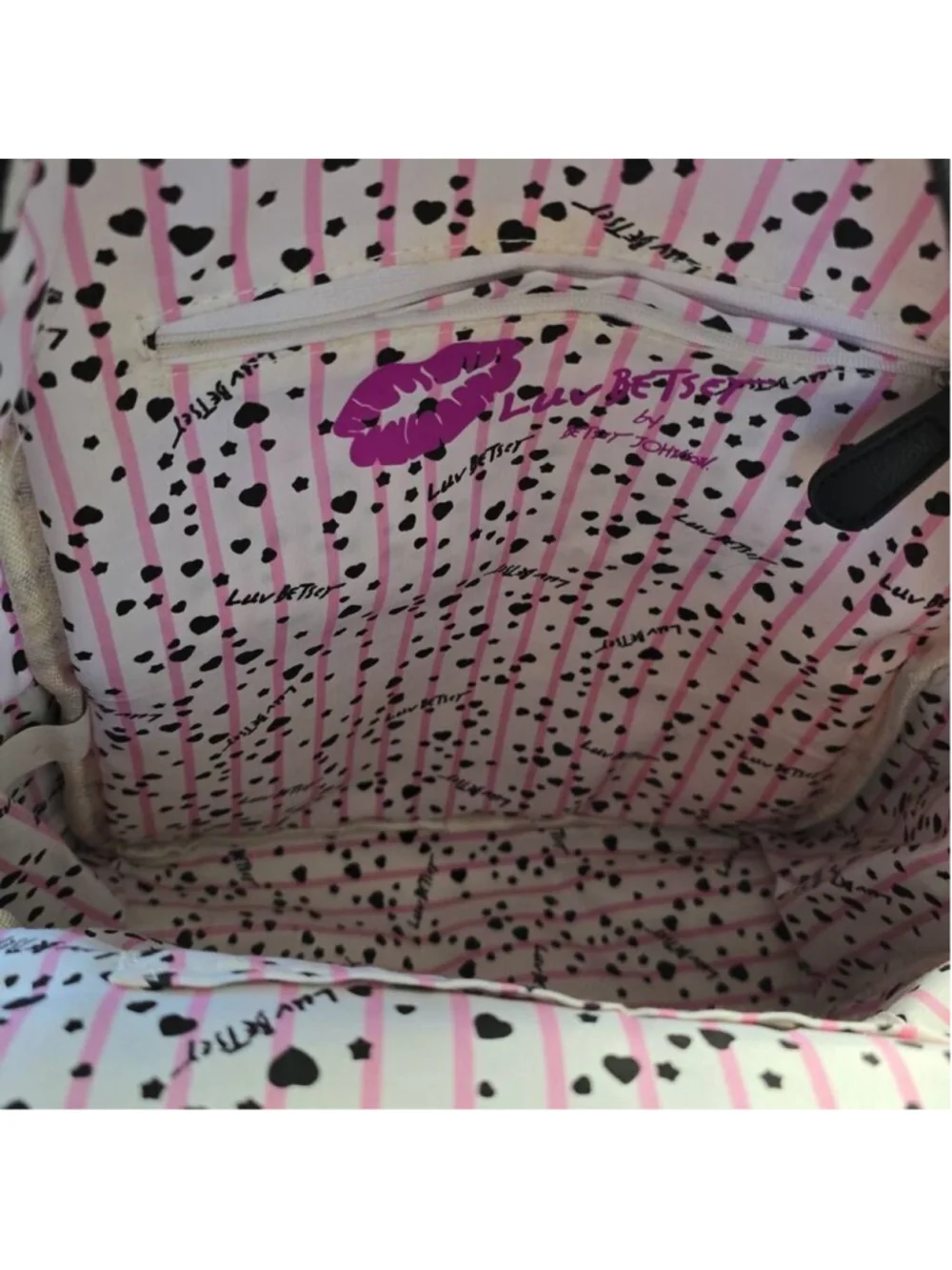 Luv Betsey By Betsey Johnson Pink Back Back Front Zipper M